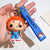 1 Piece Fashion Doll Pvc Silica Gel Unisex Keychain