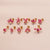 1 Piece Fashion Flower Plating Inlay Copper Zircon Ear Studs