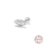 1 Piece Fashion Geometric Plating Sterling Silver Zircon Ear Studs