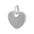 1 Piece Fashion Heart Shape Copper Plating Zircon Jewelry Accessories