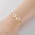 1 Piece Fashion Leaf Star Stainless Steel Plating Bracelets