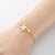 1 Piece Fashion Leaf Star Stainless Steel Plating Bracelets