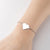 1 Piece Fashion Leaf Star Stainless Steel Plating Bracelets