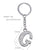 1 Piece Fashion Letter Alloy Inlay Rhinestones Unisex Bag Pendant Keychain