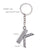 1 Piece Fashion Letter Alloy Inlay Rhinestones Unisex Bag Pendant Keychain