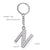 1 Piece Fashion Letter Alloy Inlay Rhinestones Unisex Bag Pendant Keychain