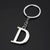 1 Piece Fashion Letter Alloy Unisex Keychain