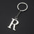 1 Piece Fashion Letter Alloy Unisex Keychain