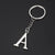 1 Piece Fashion Letter Alloy Unisex Keychain