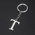 1 Piece Fashion Letter Alloy Unisex Keychain