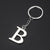 1 Piece Fashion Letter Alloy Unisex Keychain