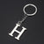 1 Piece Fashion Letter Alloy Unisex Keychain