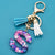 1 Piece Fashion Letter Arylic Unisex Bag Pendant Keychain