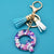 1 Piece Fashion Letter Arylic Unisex Bag Pendant Keychain