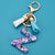 1 Piece Fashion Letter Arylic Unisex Bag Pendant Keychain