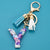 1 Piece Fashion Letter Arylic Unisex Bag Pendant Keychain