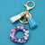 1 Piece Fashion Letter Arylic Unisex Bag Pendant Keychain