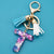 1 Piece Fashion Letter Arylic Unisex Bag Pendant Keychain