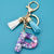 1 Piece Fashion Letter Arylic Unisex Bag Pendant Keychain