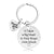 1 Piece Fashion Letter Heart Shape Metal Plating Keychain