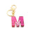 1 Piece Fashion Letter Resin Metal Sequins Women's Keychain