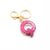 1 Piece Fashion Letter Resin Metal Sequins Women's Keychain