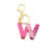 1 Piece Fashion Letter Resin Metal Sequins Women's Keychain