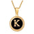 1 Piece Fashion Letter Stainless Steel Enamel Plating Pendant Necklace