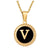 1 Piece Fashion Letter Stainless Steel Enamel Plating Pendant Necklace