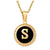 1 Piece Fashion Letter Stainless Steel Enamel Plating Pendant Necklace