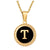 1 Piece Fashion Letter Stainless Steel Enamel Plating Pendant Necklace