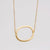 1 Piece Fashion Letter Stainless Steel Plating Necklace