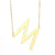 1 Piece Fashion Letter Stainless Steel Plating Necklace