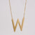 1 Piece Fashion Letter Stainless Steel Plating Necklace