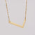 1 Piece Fashion Letter Stainless Steel Plating Necklace