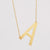 1 Piece Fashion Letter Stainless Steel Plating Necklace