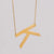 1 Piece Fashion Letter Stainless Steel Plating Necklace