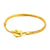 1 Piece Fashion Round Heart Shape Copper Plating Bracelets