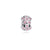 1 Piece Fashion Round Heart Shape Flower Alloy Stoving Varnish Rhinestones Jewelry Accessories