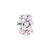 1 Piece Fashion Round Heart Shape Flower Alloy Stoving Varnish Rhinestones Jewelry Accessories