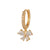 1 Piece Fashion Snake Butterfly Inlaid Zircon Brass Drop Earrings