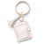 1 Piece Fashion Snakeskin Pu Leather Dyeing Unisex Keychain