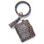 1 Piece Fashion Snakeskin Pu Leather Dyeing Unisex Keychain