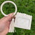 1 Piece Fashion Snakeskin Pu Leather Dyeing Unisex Keychain