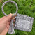 1 Piece Fashion Snakeskin Pu Leather Dyeing Unisex Keychain