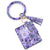 1 Piece Fashion Snakeskin Pu Leather Dyeing Unisex Keychain