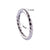 1 Piece Fashion Solid Color Plating Inlay Stainless Steel Zircon Nose Ring