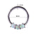 1 Piece Fashion Solid Color Plating Inlay Stainless Steel Zircon Nose Ring