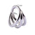 1 Piece Fashion Solid Color Plating Inlay Stainless Steel Zircon Nose Ring