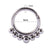 1 Piece Fashion Solid Color Plating Inlay Stainless Steel Zircon Nose Ring